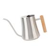 Indoor Watering Can Stainless Steel Wooden Handle Watering Pot with   Spout for House Plants Flowers Succulents Bonsai 1L