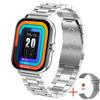 Orologio intelligente da uomo per donna Schermo touch completo Chiamata Bluetooth Orologio impermeabile GPS Sport Fitness Tracker Smartwatch Lady per Android iOS