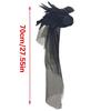 Elegant Shoulder Covers Bride Dress Accessory for Women Black Tulle Detachable Bridal Wedding Dress Accessories