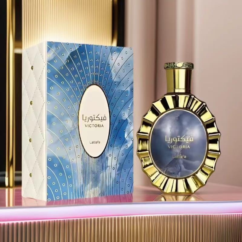 Lattafa VICTORIA Perfume, Middle Eastern Arabian Dubai Import, Long Lasting Fragrance, Unisex, Cross-Border Best Seller