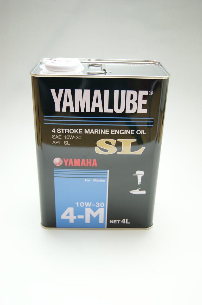 Yamaha Marine Oil SL 10W30 4L, Genuine Marine Oil, Part Number 0680003