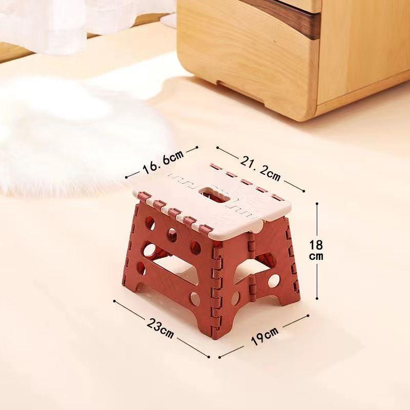 Thickened Folding Hand Stool High Quality Portable Folding Stool For Home Children's Stool Outdoor Low Stool Plastic Shoes Changing Small Bench