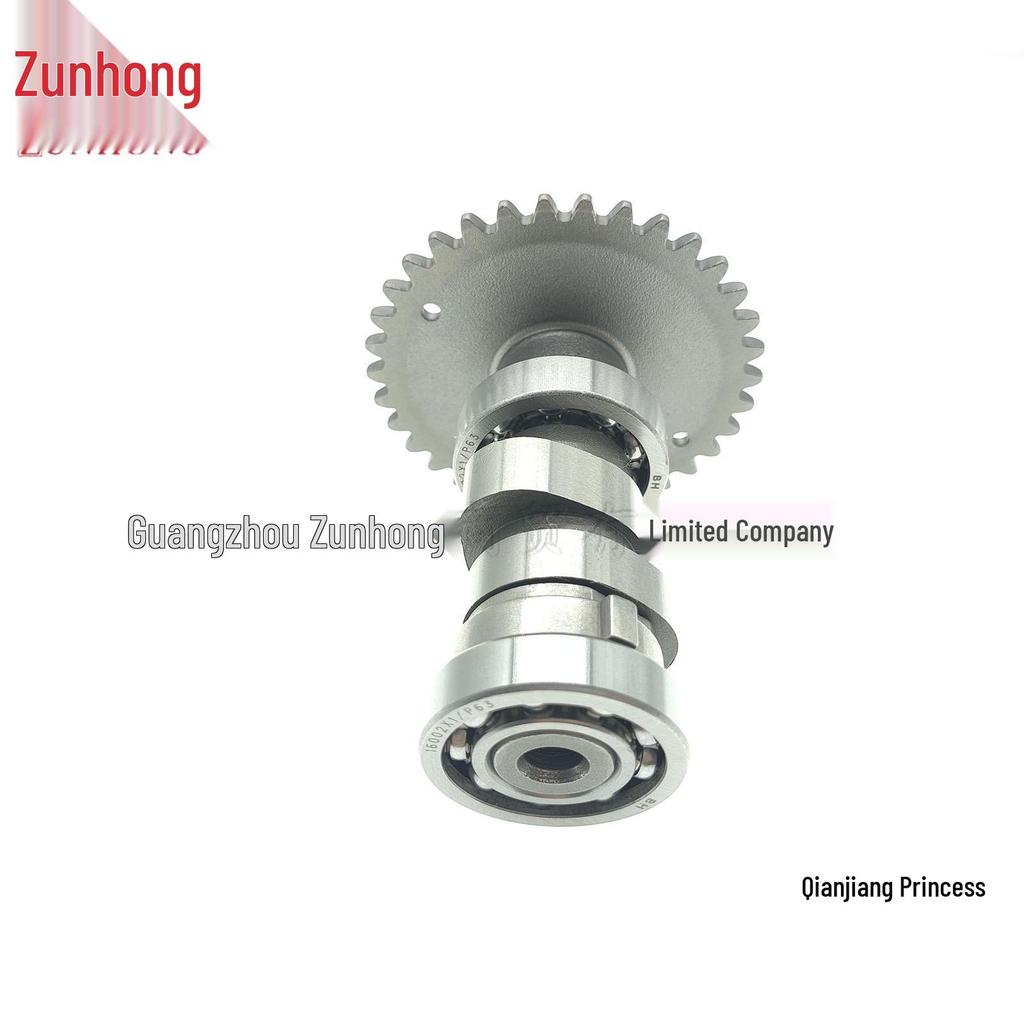 Compatible Camshaft for Qianjiang Models: Princess, Lingyue, Langyue, Kuayue, QJ125T (15A/9B/16E/9E/27C)