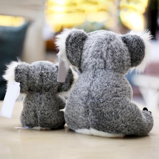 Plush Koala Bear Simulation Stuffed Animal Doll Toy Soft Koala Plushie for Kids Teens Adults Collectors Birthday Gifts