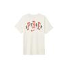 Nike T Shirts Men's Summit White Crew Neck Moderate Straight Fit FV8393-121
