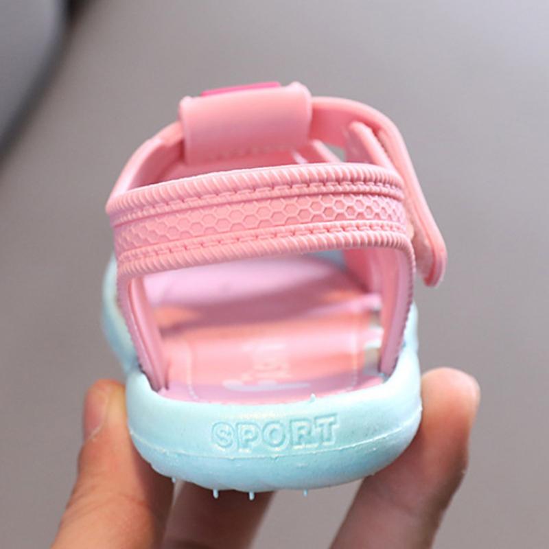 Baby Sandals Newborn Boys Girls Toddler Soft Sole Non-slip Princess Shoes Kids Fashion Casual Beach Sandals