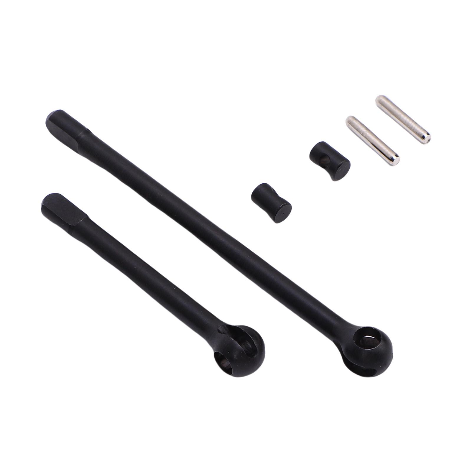 

RC Front CVD Driveshaft Set Alloy Long and Short RC Front Axle Drive Shaft Set for Repairing