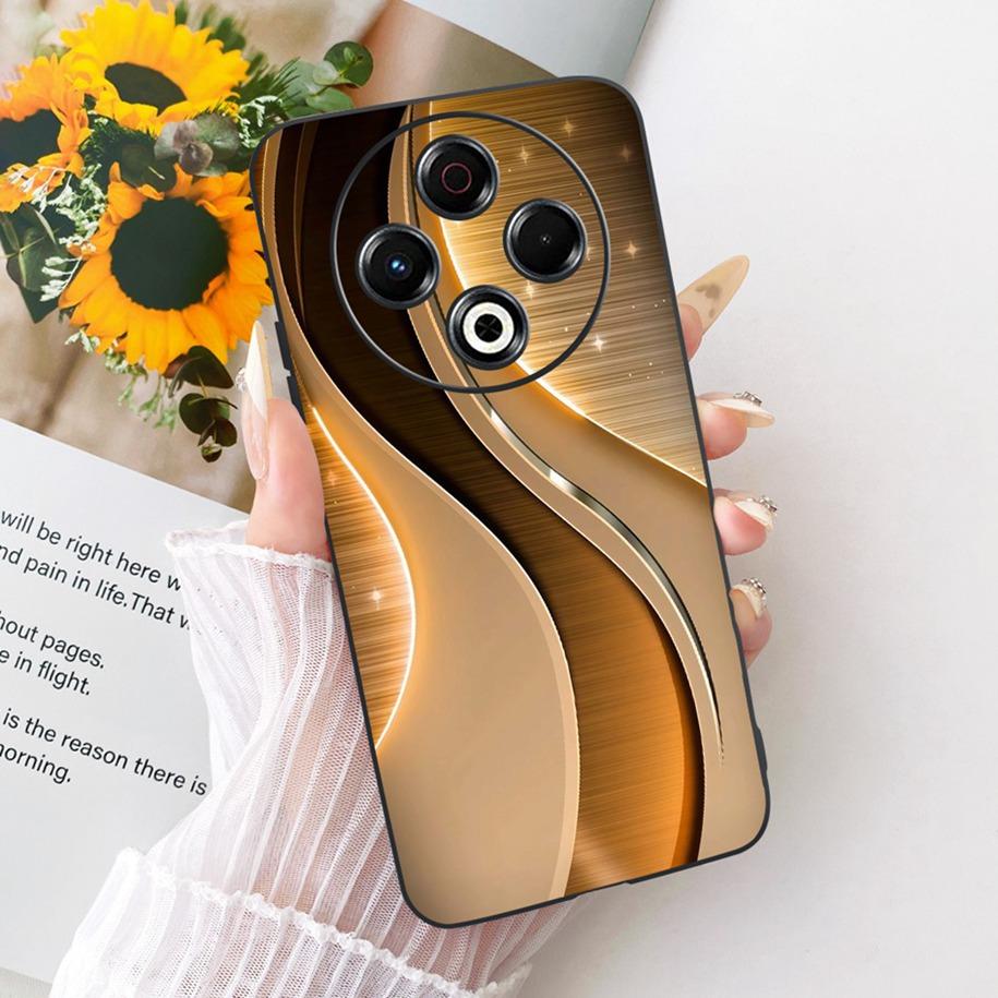 For Tecno Spark 30 30C 4G Case KL6 kl5 kl5n Luxury Painted Soft Silicone Shockproof Cover on Tecno Spark 30 Pro KL7 Spark30 Capa