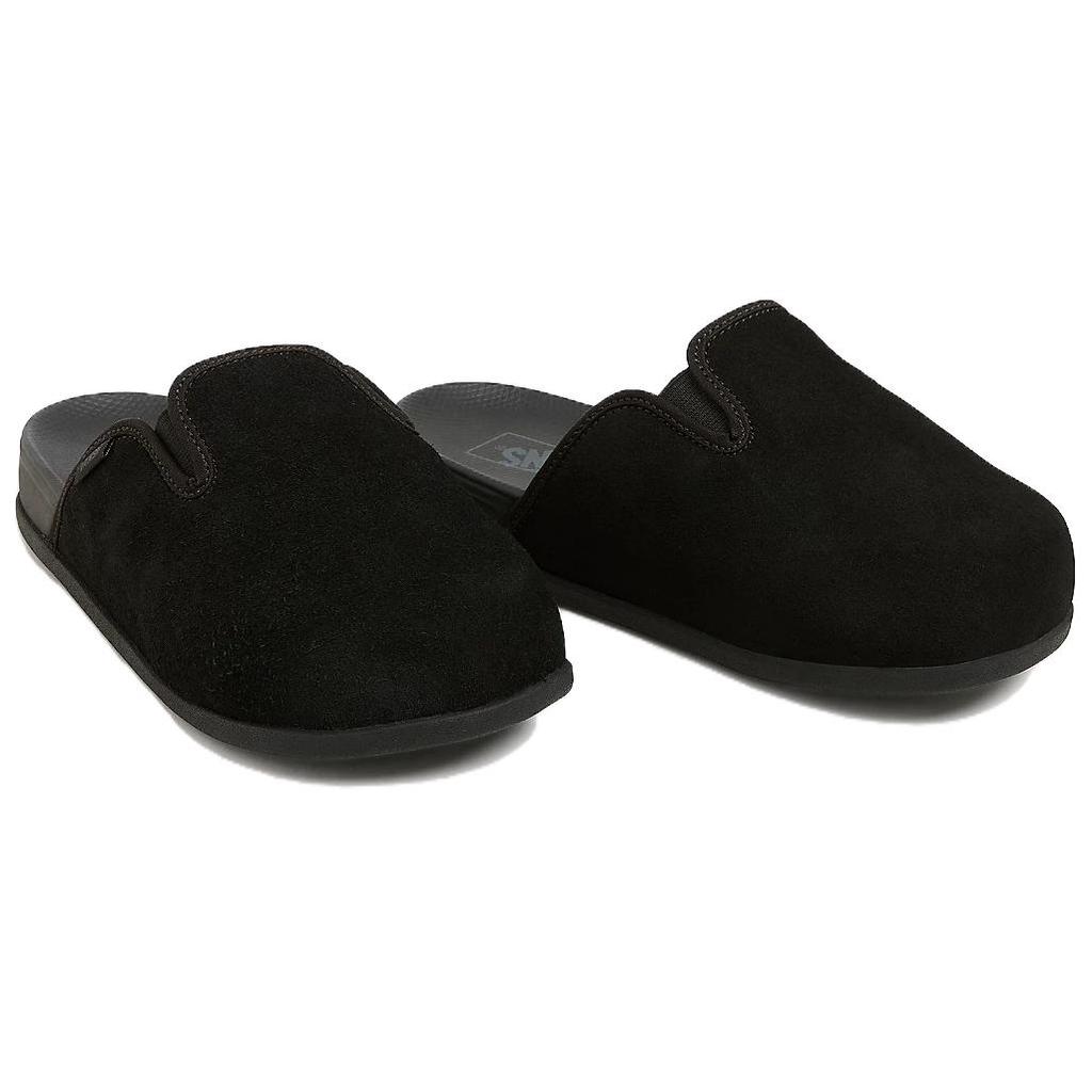 Vans Harbor Mule Vr3 Wygodne Wszechstronne Kapcie z Zakrytymi Palcami Kapcie Unisex Czarne VN000CW3BLK