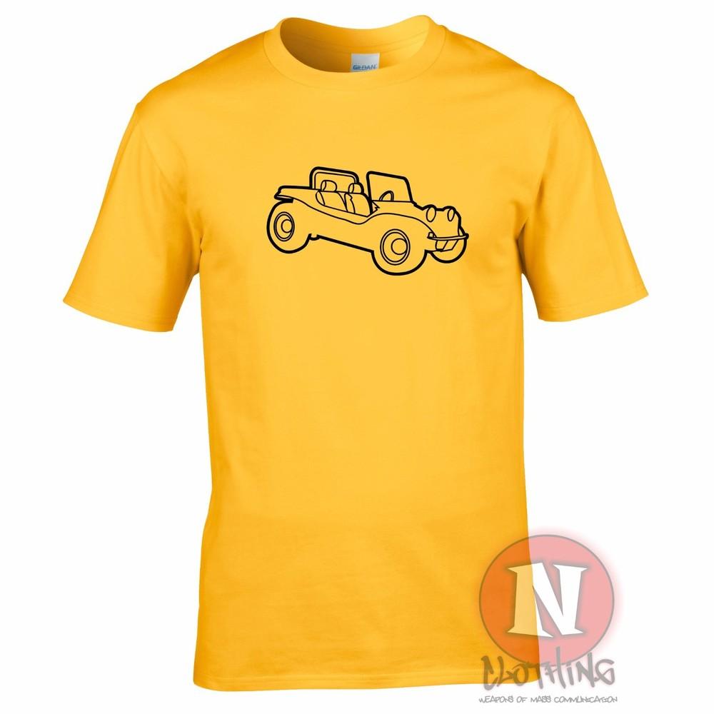 Tričko Beach Buggy Retro Cool Vdub Brouk Dune Auto Vtipné Tričko