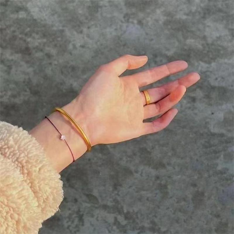 Lucky Red Rope Pentagram Bracelets Adjustable Star Hand Chain  Jewelry