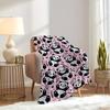 1pc Panda,Cute,Pattern Flannel Blanket - Lightweight Soft for All Seasons, Ideal for Couch, Office, Bed, Travel, Camping - Unique Gift, Cont