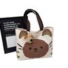 Commuter Cartoon Shoulder Large Capacity Student Cloth Bag Tote Versatile Student Class Canvas Tote Bag