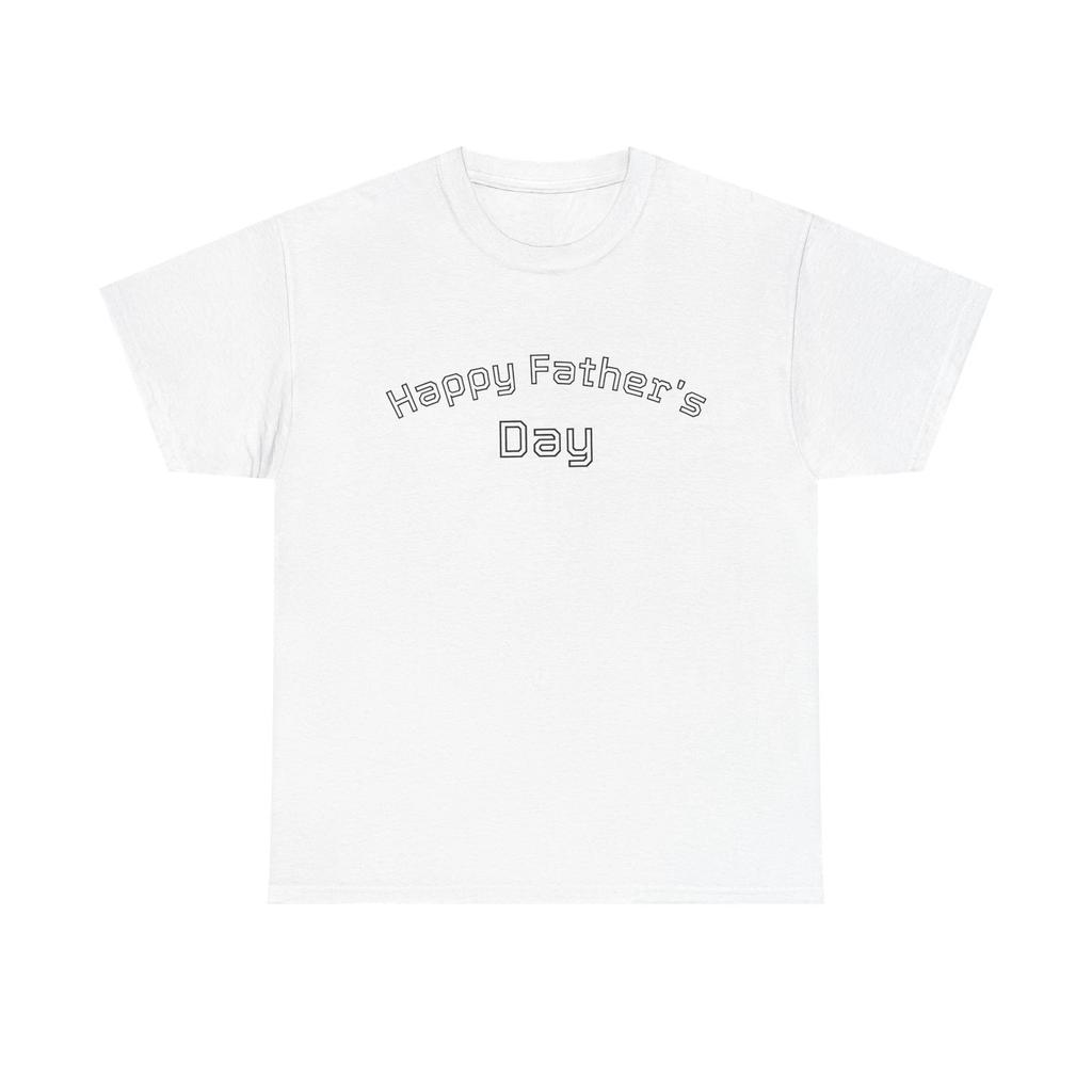 Happy Father's Day Heavy Cotton Tee, Dad Gift, Casual Wear, Father's Day