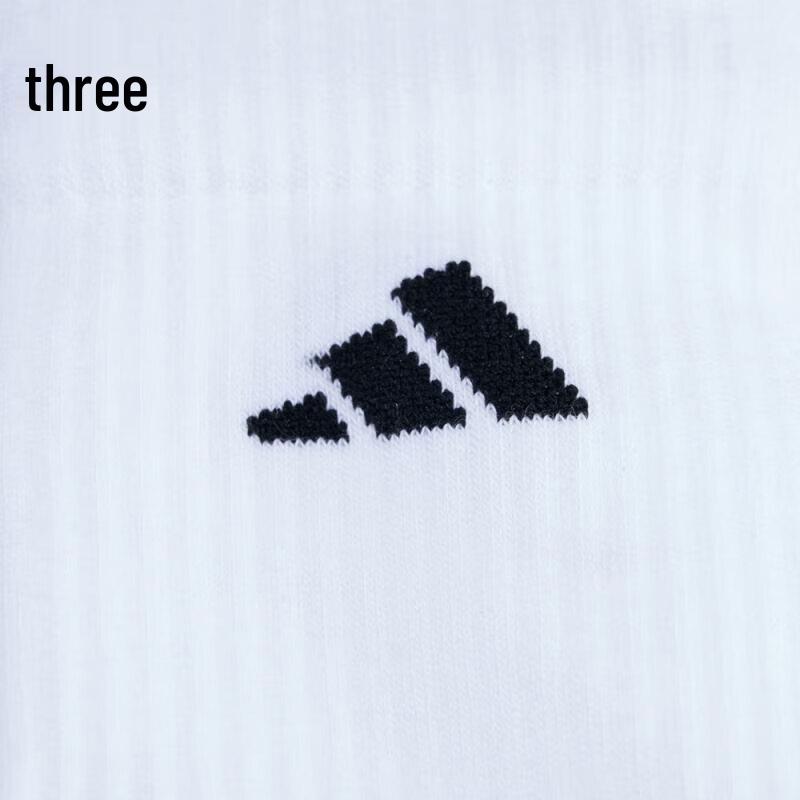 adidas Unisex Breathable Crew Socks (3-Pack)