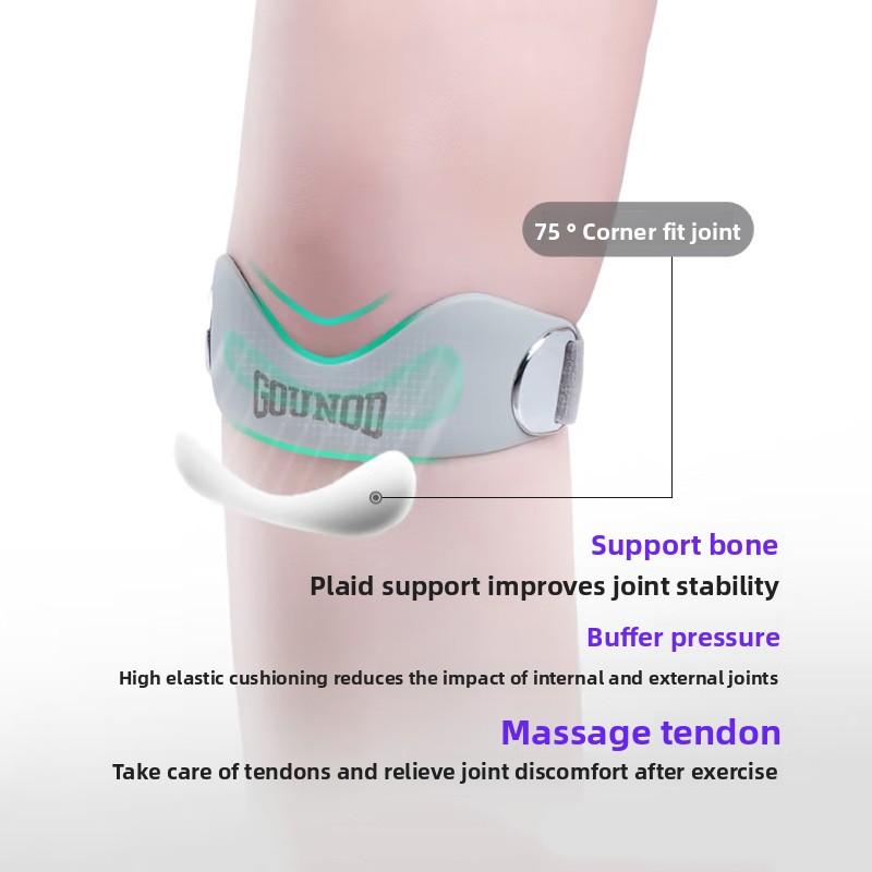 Two-way Adjustment Patella Belt Sports Knee Pads Running Patella Protective Belt Riding Knee Pads Badminton Knee Force Belt