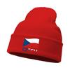 CZECH Flag Warm Winter Hats Knitted Hat Beanie Funny Hat Slouchy Stretchy Knit Cap Unisex Beanie Perfect For Street Style