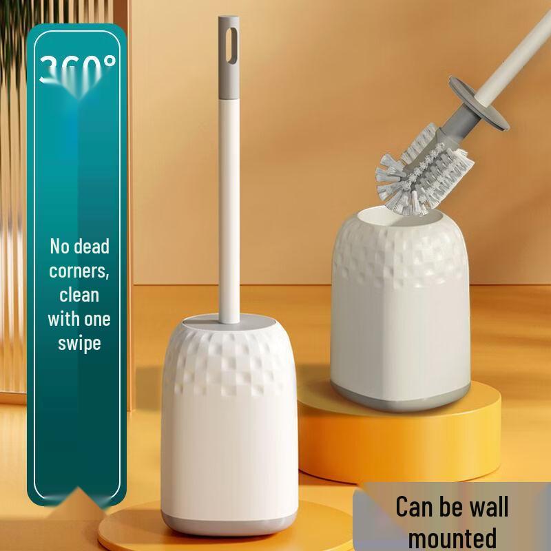cmaos Wall-Mounted Toilet Brush Set (2-Pack)