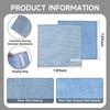 10PCS Upgrade Wire Dishwashing Rag, Non-Scratch, Wet and Dry, Double Layer, Multipurpose Wire Dishwashing Rags for Kitchen, Sinks, Cookware, Stove,