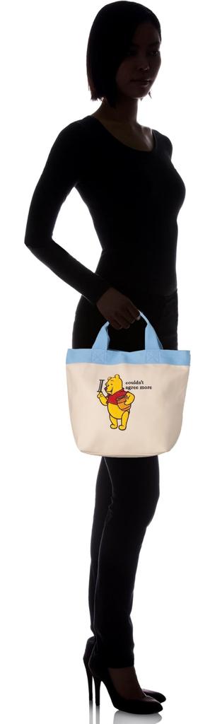 Disney Winnie the Pooh PU Leather Embroidered Mini Tote Bag