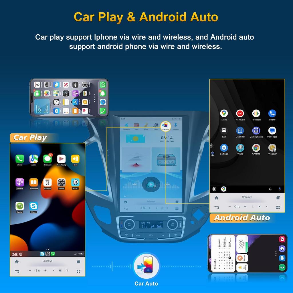 10.4-inch Wireless CarPlay Multimedia Navigation for Dongfeng Fengshen 670