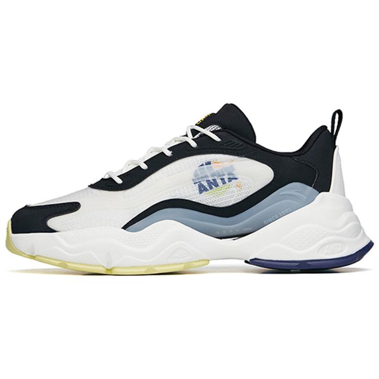 

New Anta Millennium 4.0 Wear Resistant Slip Resistant Low Top Sports Casual Shoes Men s White Black 112228890-5 40