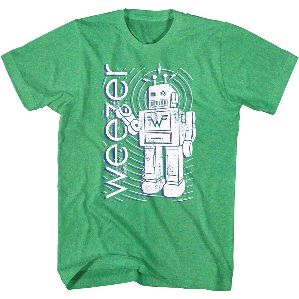 

Weezer Robot Radio Men s T Shirt Alt Rock Band Concert Merch Rivers Cuomo XL
