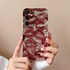 Hülle für Samsung Galaxy A55 S22 S23 M34 A05 A15 C55 F15 S24 Handyhülle Niedliche Kaninchen-Cartoon-Muster Schale Flüssigsilikon Anti-Drop-Stoßfänger für Samsung