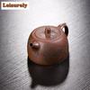 240ml Authentic Yixing Purple Clay Teapots Handmade Well Curb Pot Raw Ore Purple Mud Kettle Chinese Zisha Teaset Collection Gift