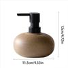 Coarse Pottery Press Bottle Stone-Textured Lotion Bottle Shampoo Soap Dispenser  Bathroom