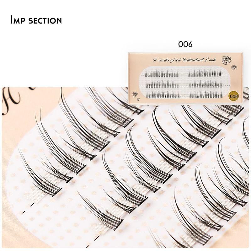 Lashie - Natural Wispy Cluster False Eyelashes (Various Designs)