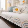 Pure Cotton New Sofa Cushion, All-season Universal Anti Slip Seat Cushion, All Cotton Simple Modern Sofa Cover, Towel Cover Cloth