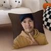 JJon Seda Cushion Cover Throw Pillow Cover Hidden Button Durable Polyester Chair Cushion