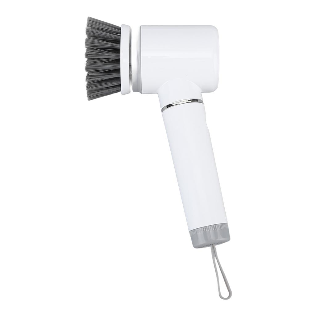 Electric Spin Scrubber Rechargeable 2 Speeds Cordless Cleaning Brush for Bathroom Kitchen Wall Dish