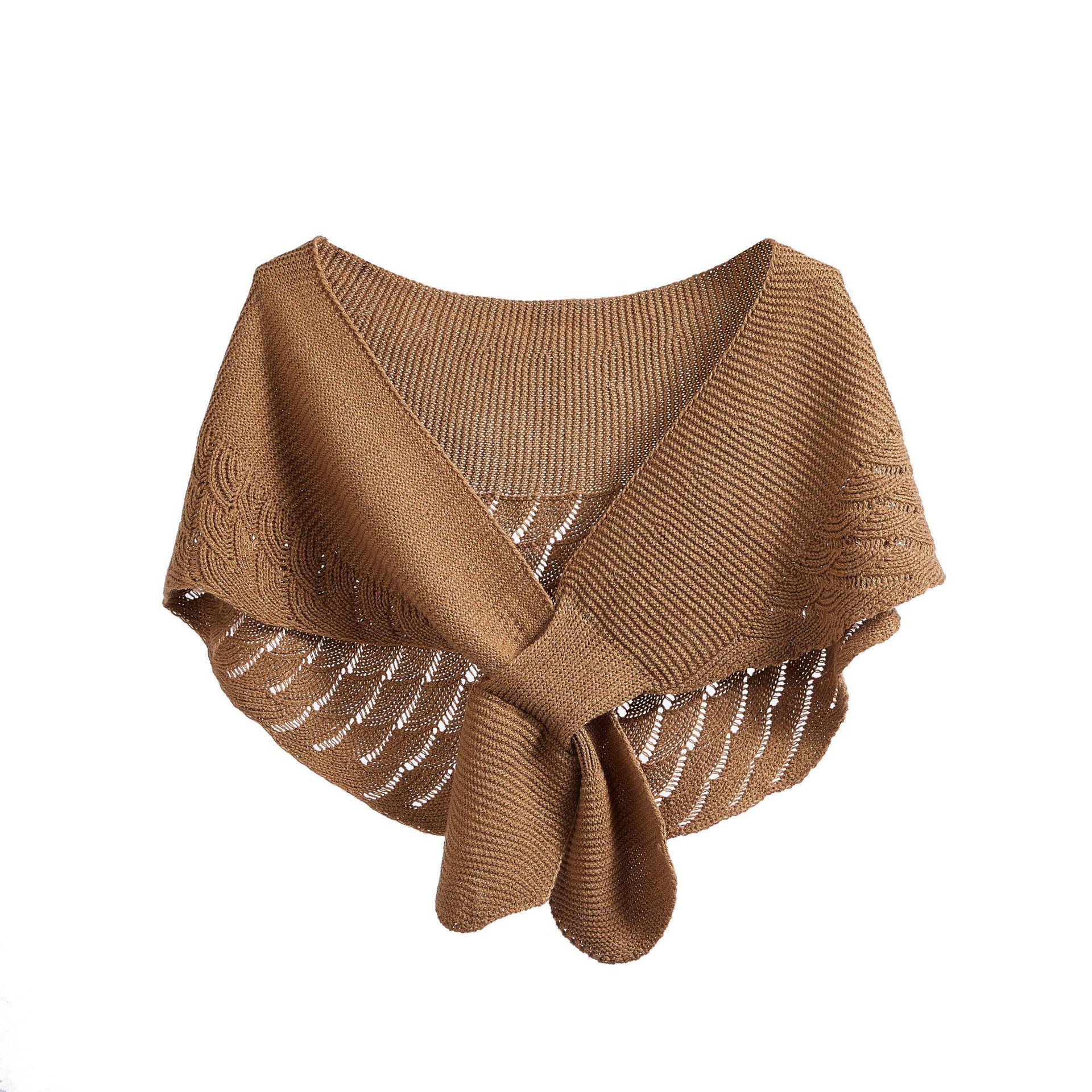 

Женский вязаный корейский плащ: Универсальный офисный шарф и шаль