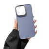 Solid color metal photo frame suitable for iPhone 15 Pro Max cases and iPhone 11/14 Pro protective cases