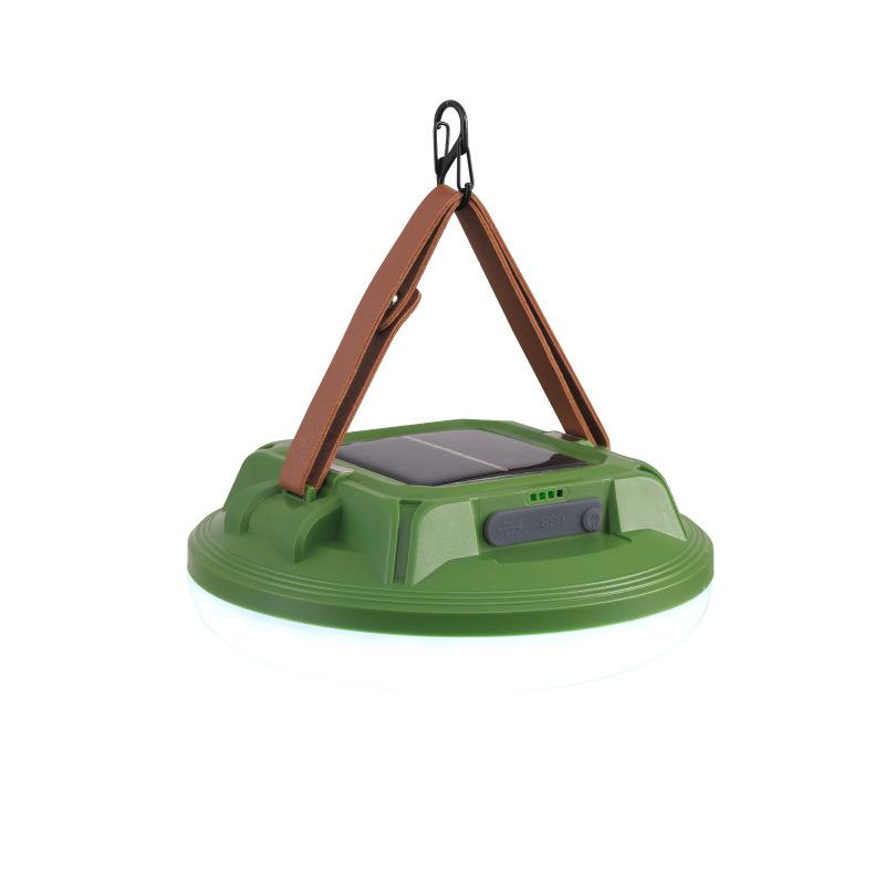 Outdoor Relax Dimmable Solar Camping Lantern Rechargeable Portable LED Light Multi-Color Temperature IP66 Waterproof Park