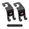 2Pc Car Interior Storage Seat Back Organizer Hooks Holder For Toyota Corolla Yaris Aygo Prius CHR Camry Auris Land Prado Keyring