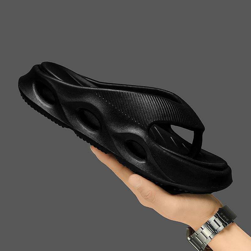 Fashion Fashion Mens Slippers Lightweight  Soft Platform Slide Sandals Men Indoor Outdoor Shower Bathroom Slipper Casual ShoesHouse Shoe