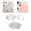 120pcs Clear PVC Jewelry Bags Thickened Jewelry Ziplock Bags Anti Tarnish Jewelry Bags  Necklaces