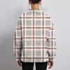 Women's Sweatshirt Sports Flannel  Sweatshirt Long Sleeve Top Casual V-Neck Sweatshirt