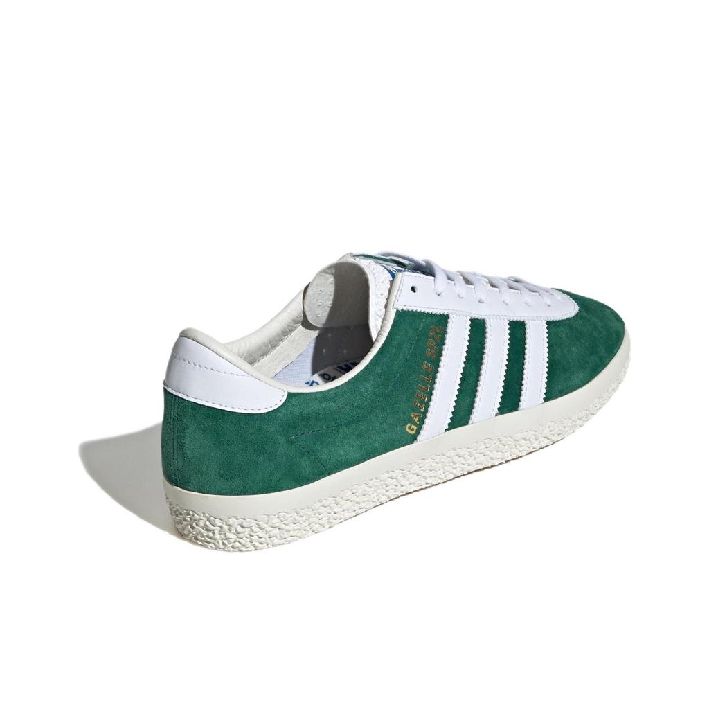 adidas Gazelle Spezial Donkergroen Heren Sneakers Wolk-Wit Off-White IF5787