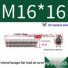 201 Stainless Steel Headless Set Screw - Flat End Socket Screw
