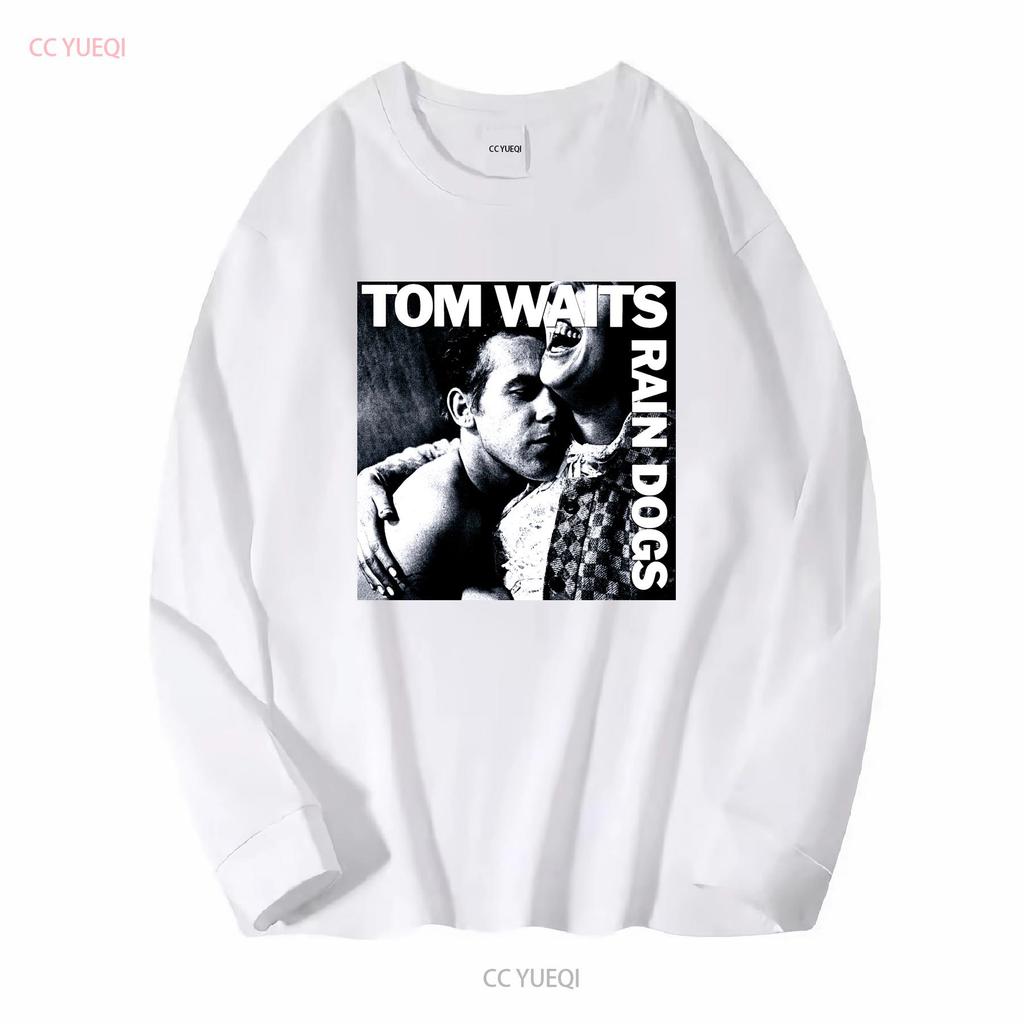 Tom Waits Rain Dogs Album 9 White T Shirt Vintage Gift For S 3xl Long Or Short Sleeves Vintage Washed Unisex