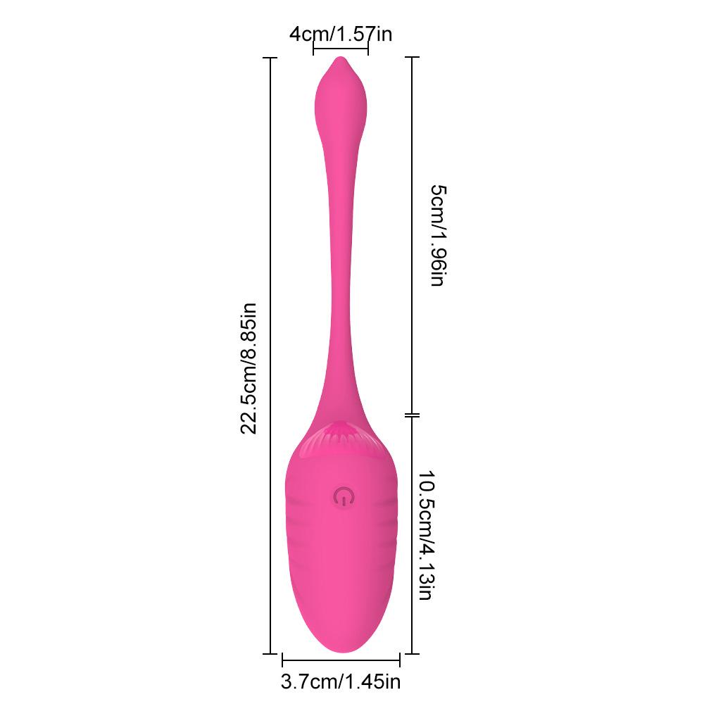 USB Wireless Bluetooth Silicone Vibrating Egg Vibrator, Female Clitoral Stimulator, Wearable G-spot Masturbator, Adult Sex Toys