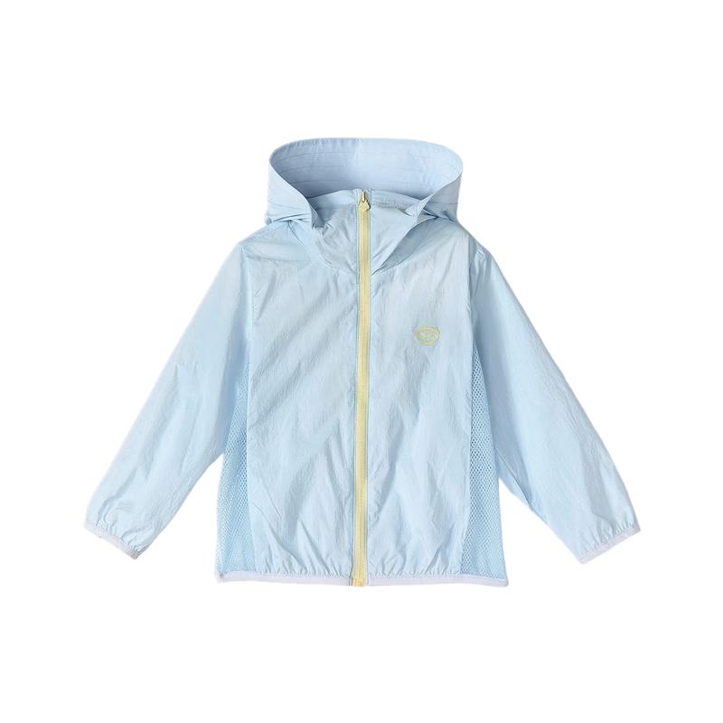 Desa Girls Lightweight Hooded Mesh Jacket 120