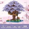 Compatible with Sakura Tree House & Peach Blossom House Micro-Particle Building Block Educational Toy