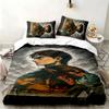 Attack On Titan 3pc Set Perfect for Bedroom Use Comfortable Bedding Set Includes a Duvet Cover and Two Pillowcases Ideal Birthday or Christmas Gift