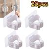 Mop Storage Storage Rack Bathroom Suction Hanging Pipe Traceless Mop Clip Broom Hanger Wall-Mounted Waterproof Mop Rack