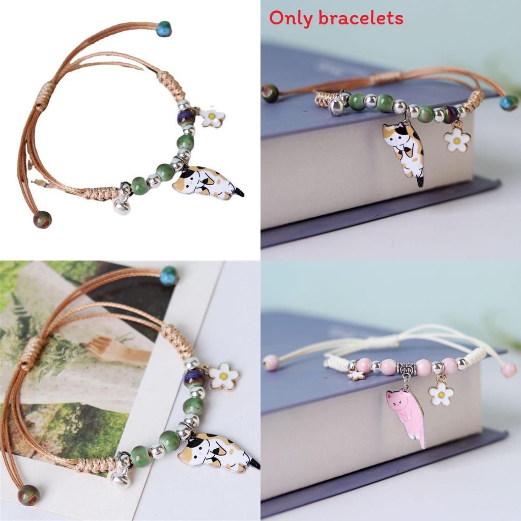 Cute Animal Jewelry Bracelet For Women Featuring Alloy And Braided Rope For Casual Wear